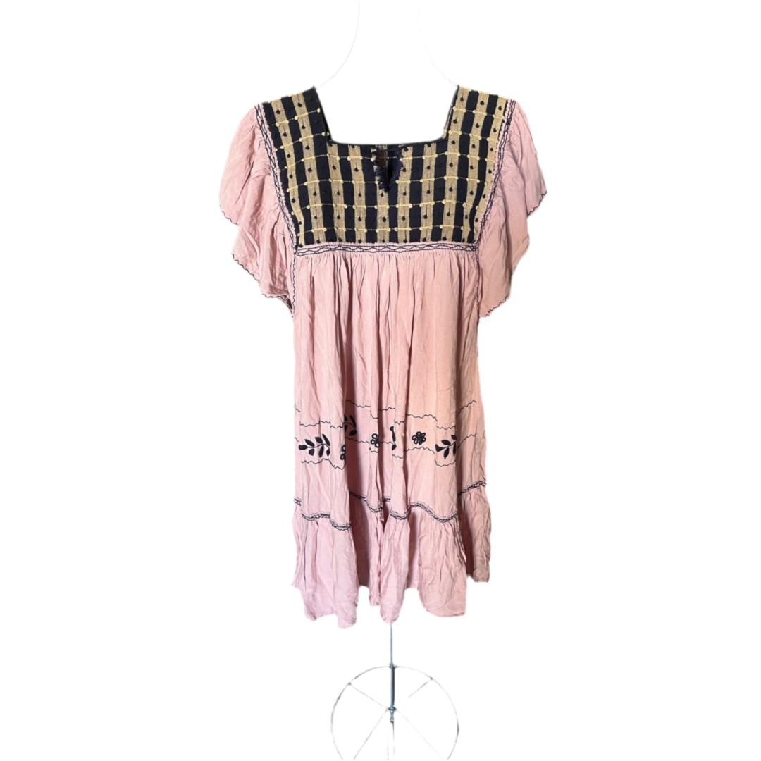 Vestido Manga Corta